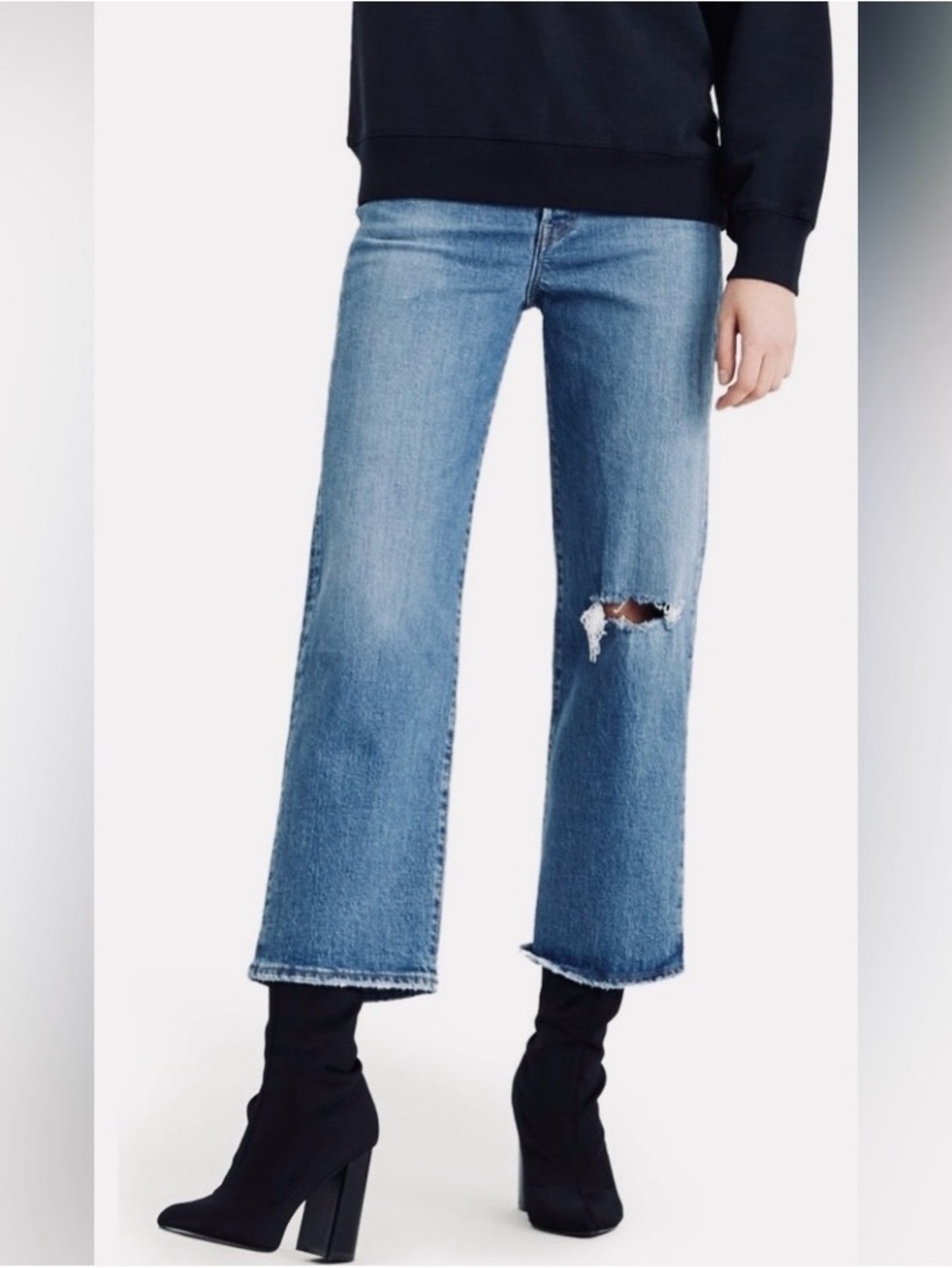 Levi’s Ribcage Straight Jeans, 26